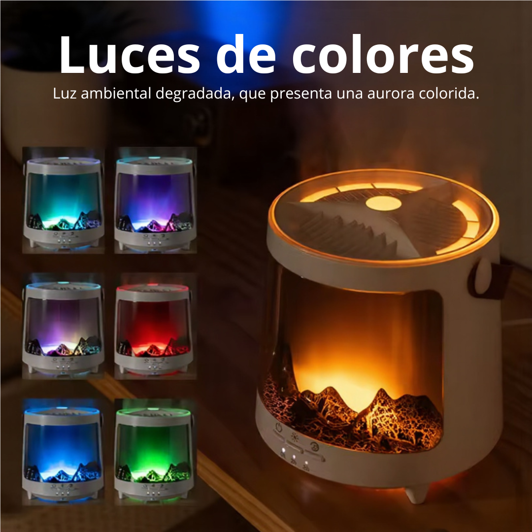 Humidificador Difusor de Aromas Aurora
